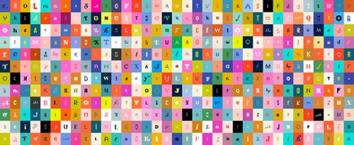 Selvedge Magic Letters - Ruby Star Society