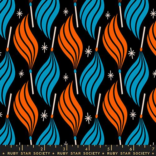 Flames - Black - Trinketry - RUBY STAR SOCIETY