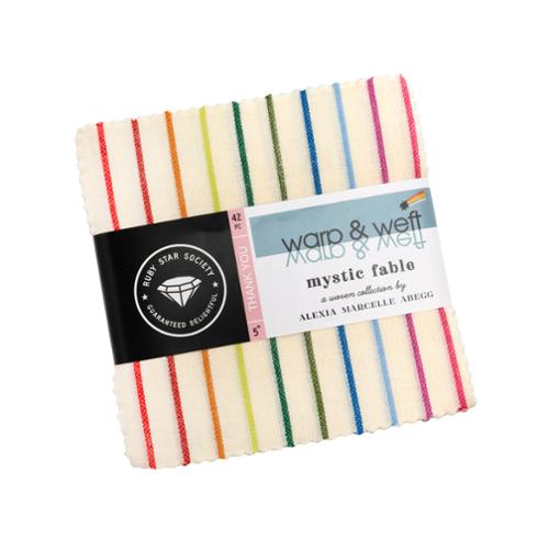 Charm Pack - Warp Weft - Mystic Fable - RUBY STAR SOCIETY
