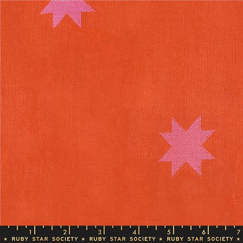Quilt Star - Red - Warp Weft Mystic Fable - Ruby Star Society