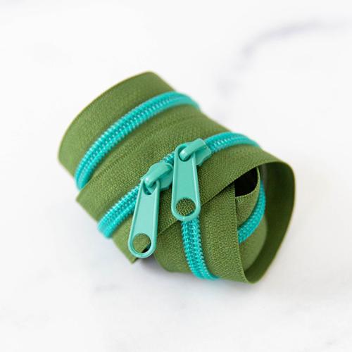 30" Zipper - Lagoon - Stitch Supply Co