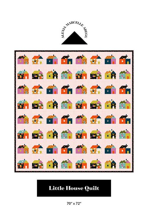 Little House Quilt Pattern - Alexia Marcelle Abegg - Paper Printed Pattern