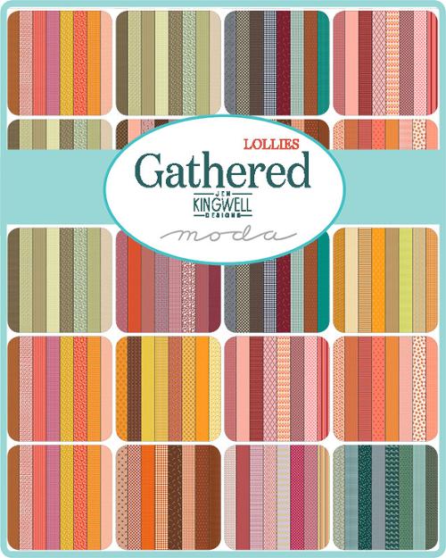 Gathered Lollies - Jelly Roll - Jen Kingwell Designs - Moda