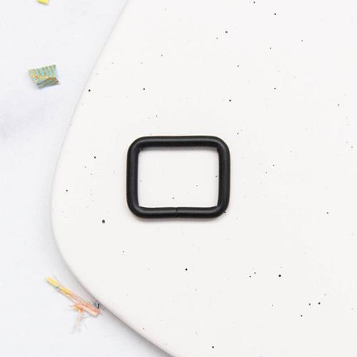 1" Rectangle Ring - Matte Black