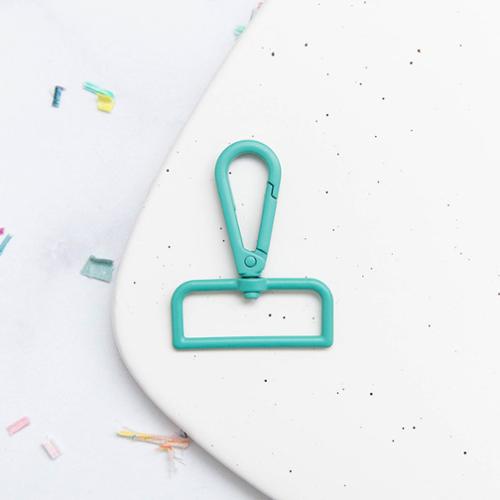 1.5" Swivel Snap Hook - Turquoise