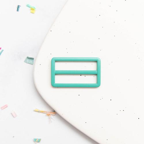 1.5" Tri Glide Buckle - Turquoise