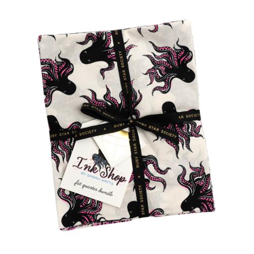 EARLY RELEASE - SHIPS 9/9 - FACTORY CUT INK SHOP FAT QUARTER BUNDLE