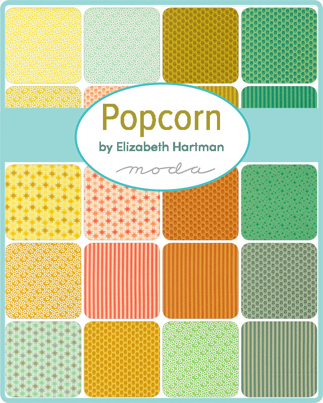 MINI CHARM PACK - Popcorn - Elizabeth Hartman - Moda