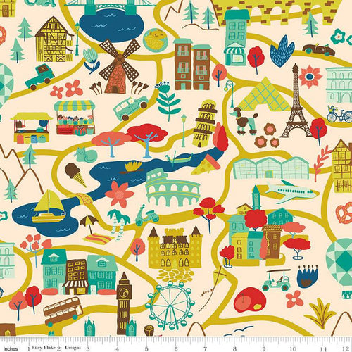 1 Yard - It Takes A Village - Cream - The Genesis of a Journey