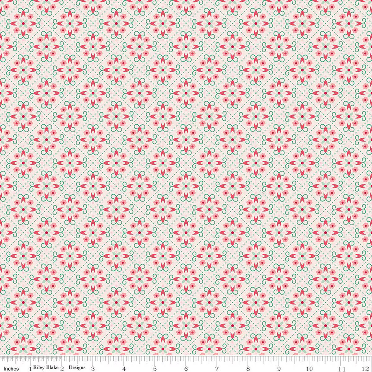 Wallpaper - Latte - Berry & Sage