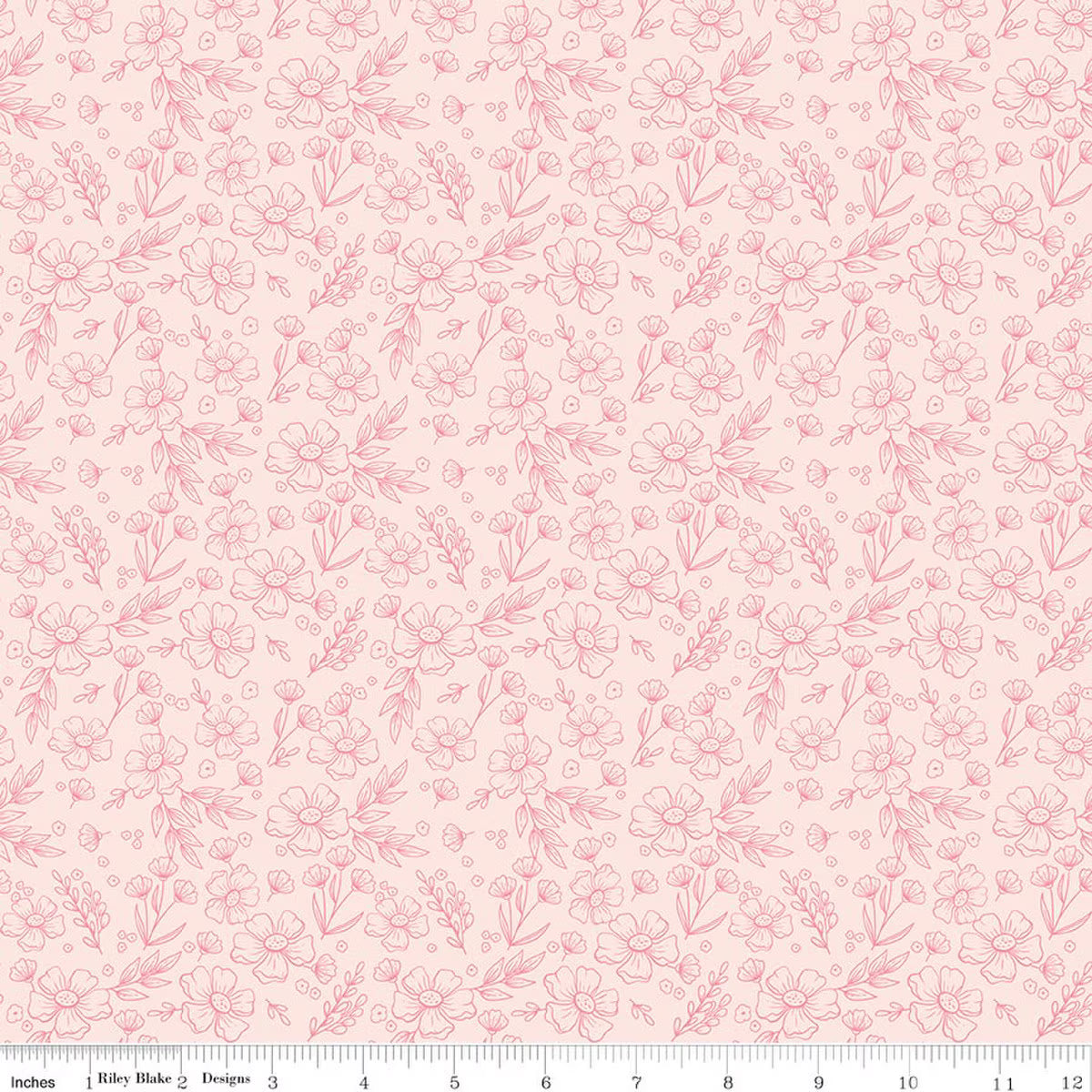Floral - Blush - Sweet Pink