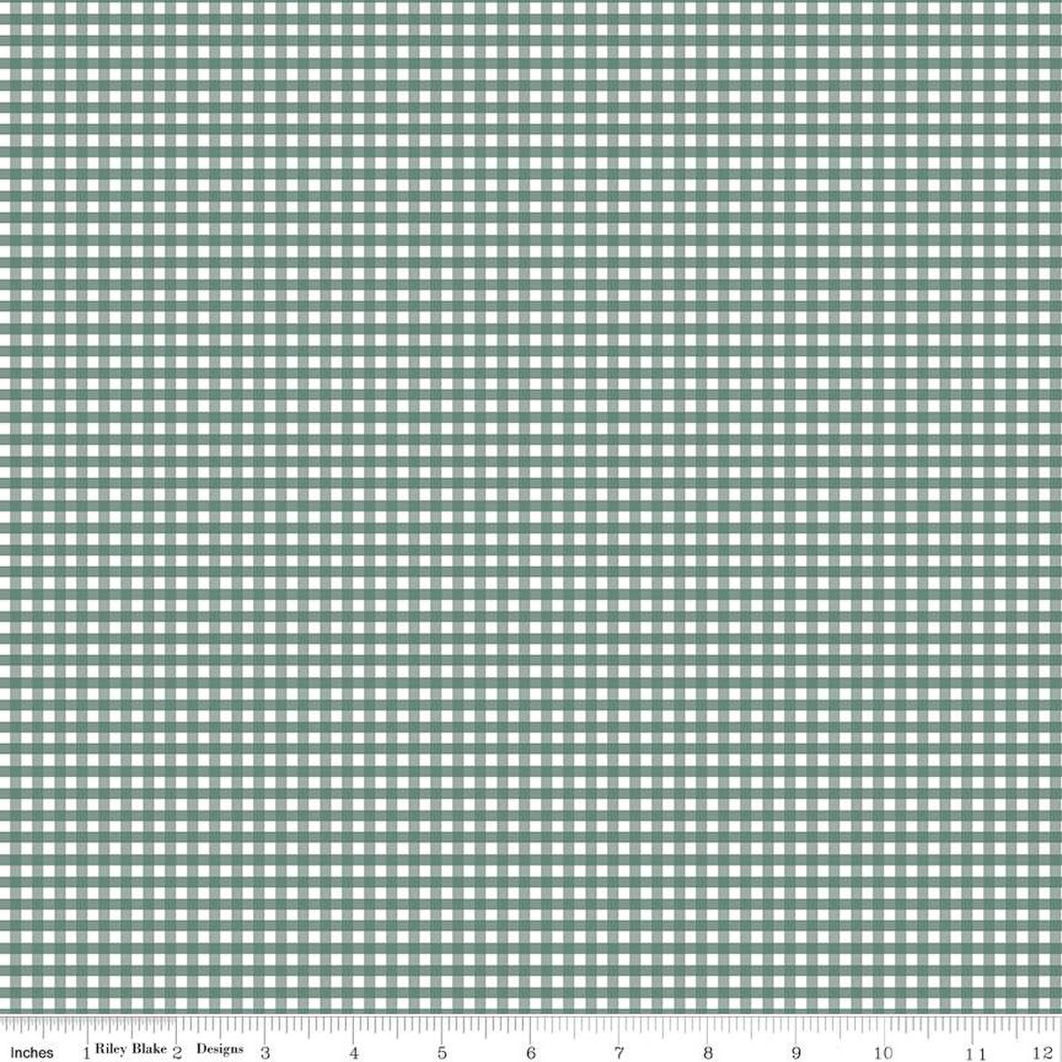 1/8" Gingham - Lodgepole