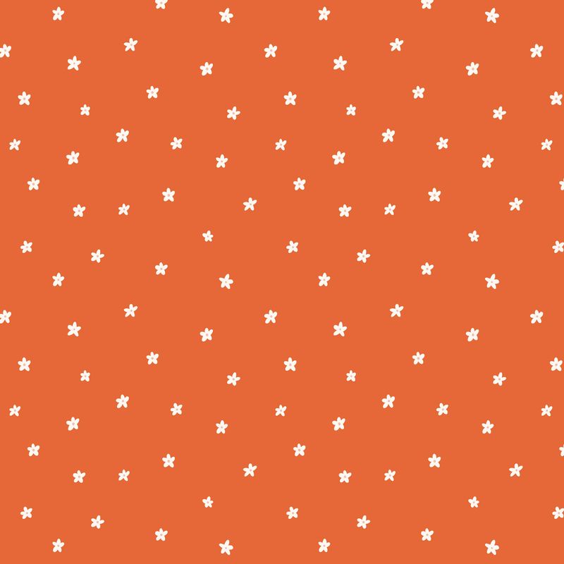 Ditsy Flowers - Red - It Was the 70s - Cloud9