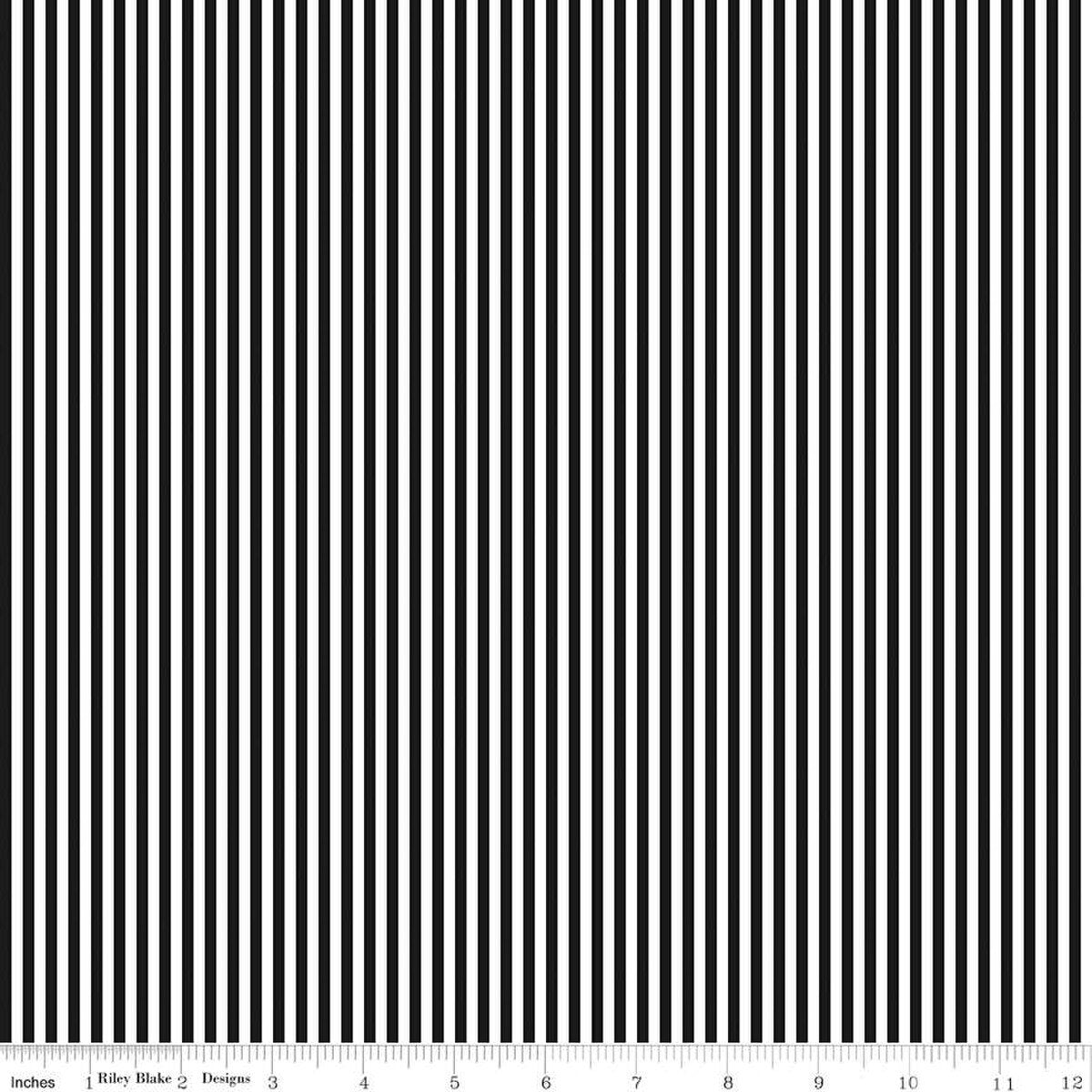 1/8" Stripe Black
