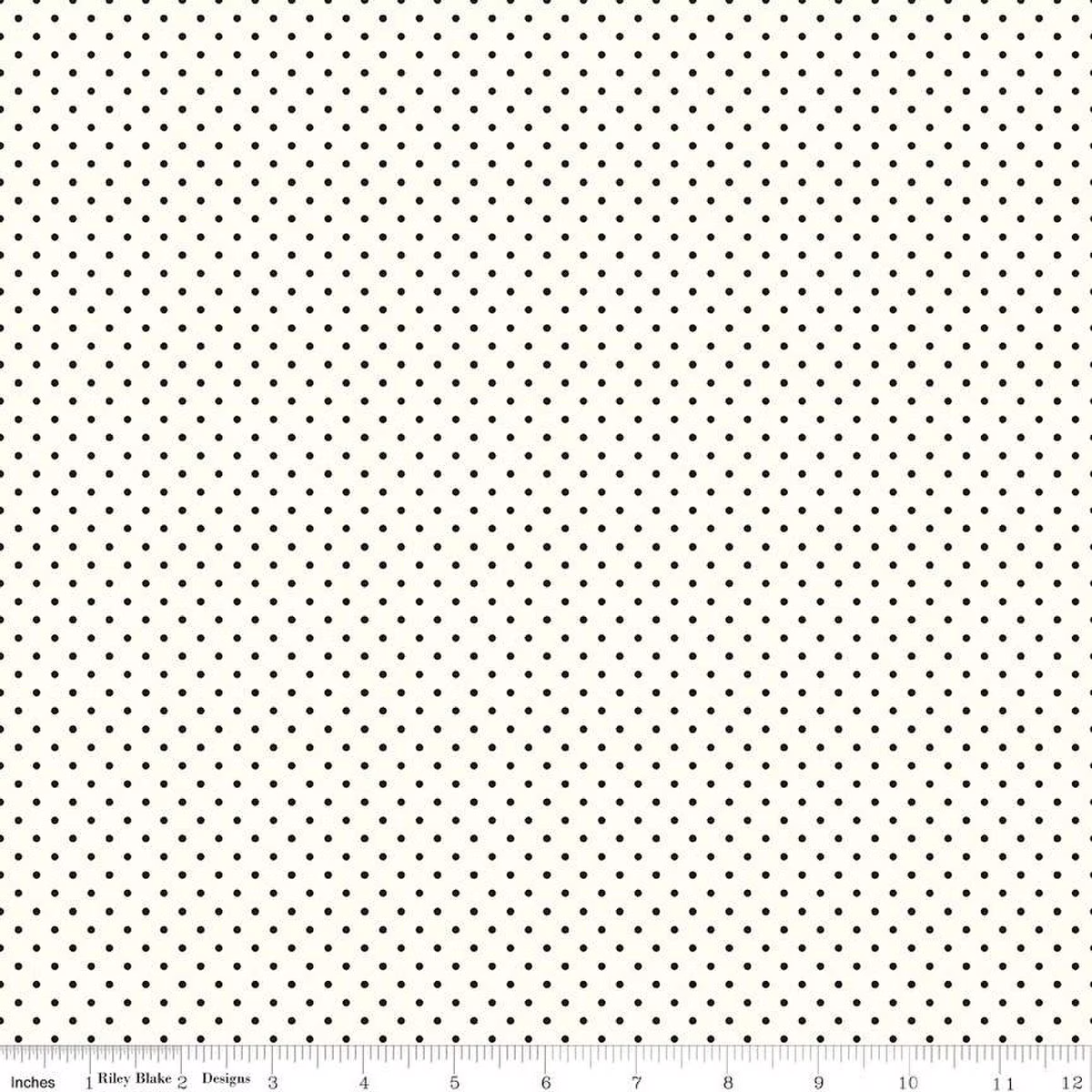 Le Creme Swiss Dot Black