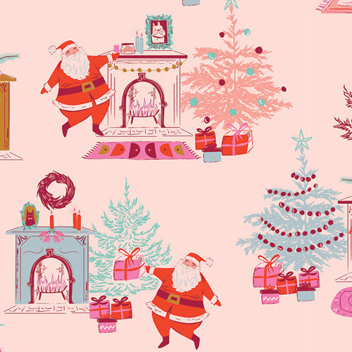 Down the Chimney - Taffy - Christmas in Color - Art Gallery Fabrics