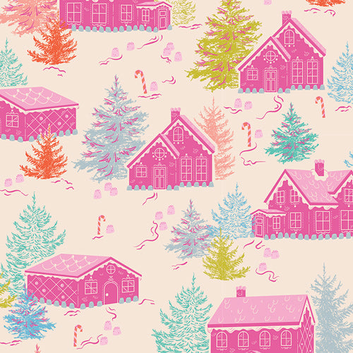 Gumdrops & Gables - Christmas in Color - Art Gallery Fabrics