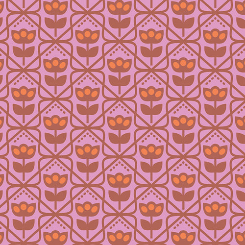 Mod Wall - Cinnamon Toast - Art Gallery Fabrics