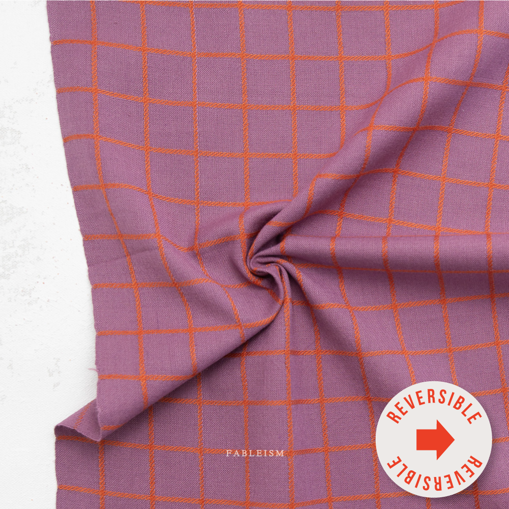 Trellis - Plum - Fine and Dandy - Woven - Fableism
