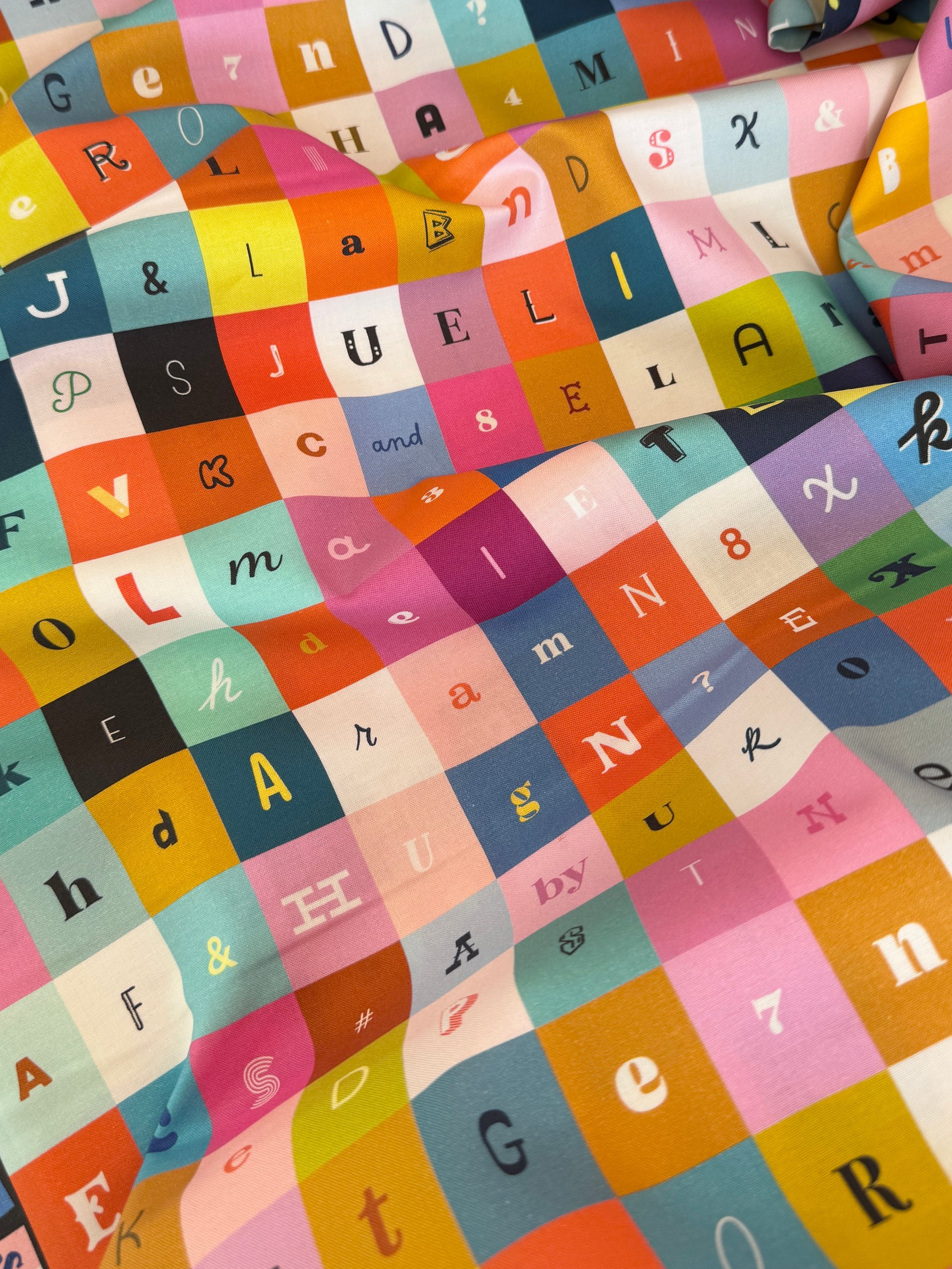 Selvedge Magic Letters - Ruby Star Society