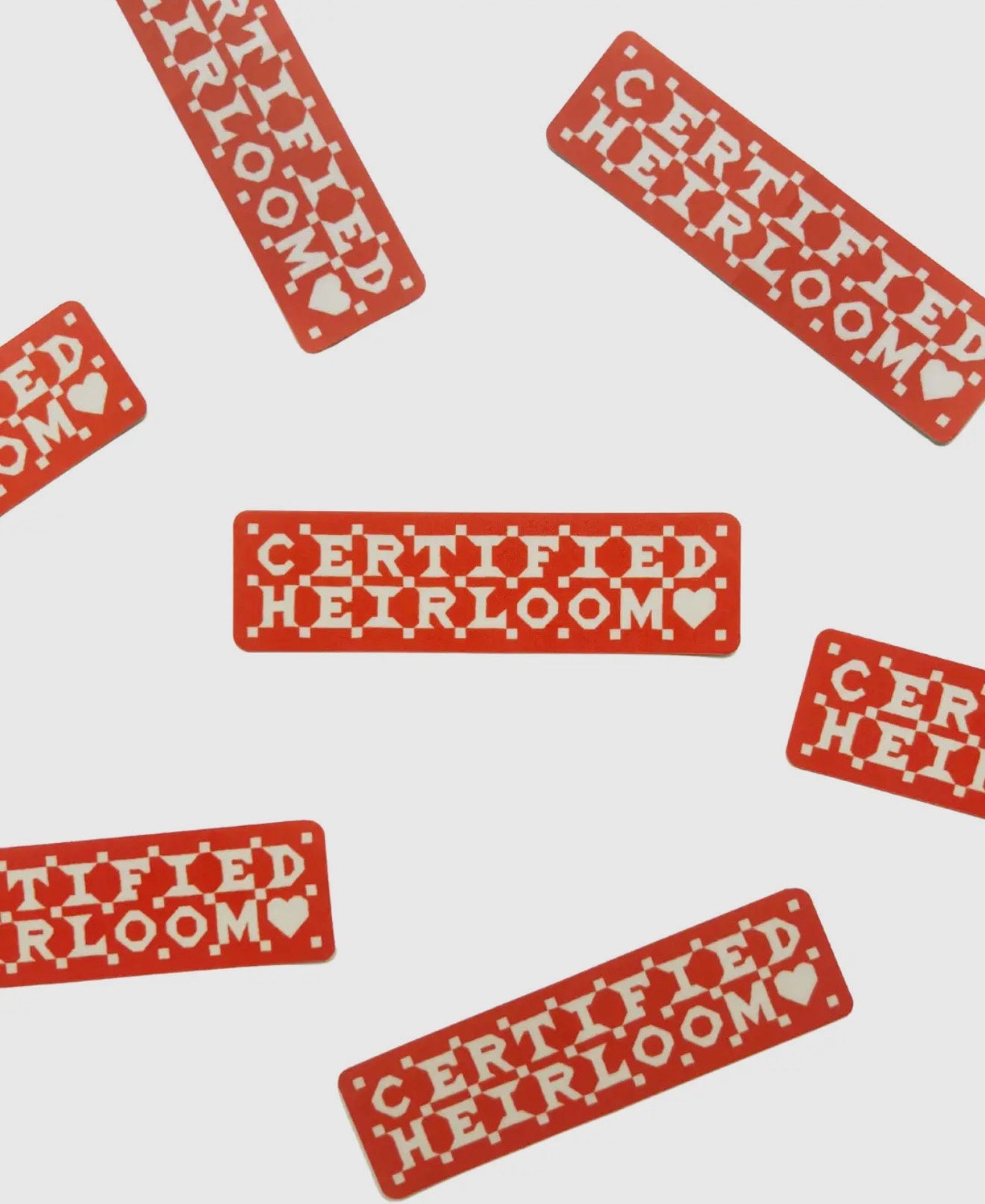 Certified Heirloom Sticker