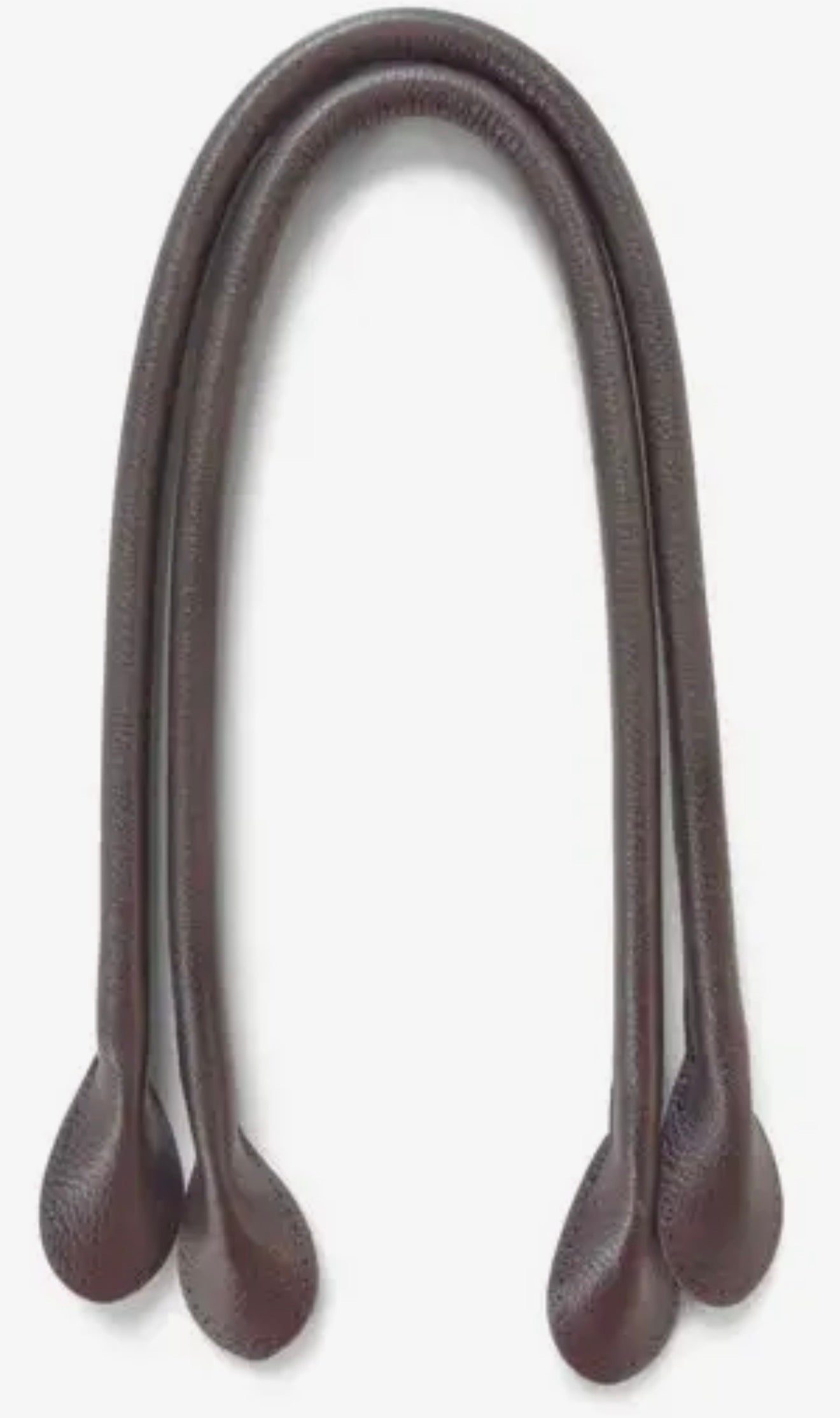 25” tote handles - Dark Brown