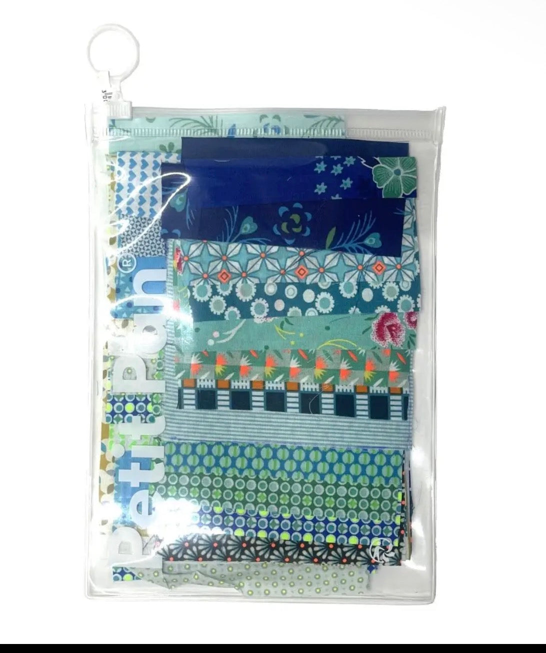 Returning soon! Sign up to be notified 50 piece scrap kit! 10cm squaress - blue turquoise green