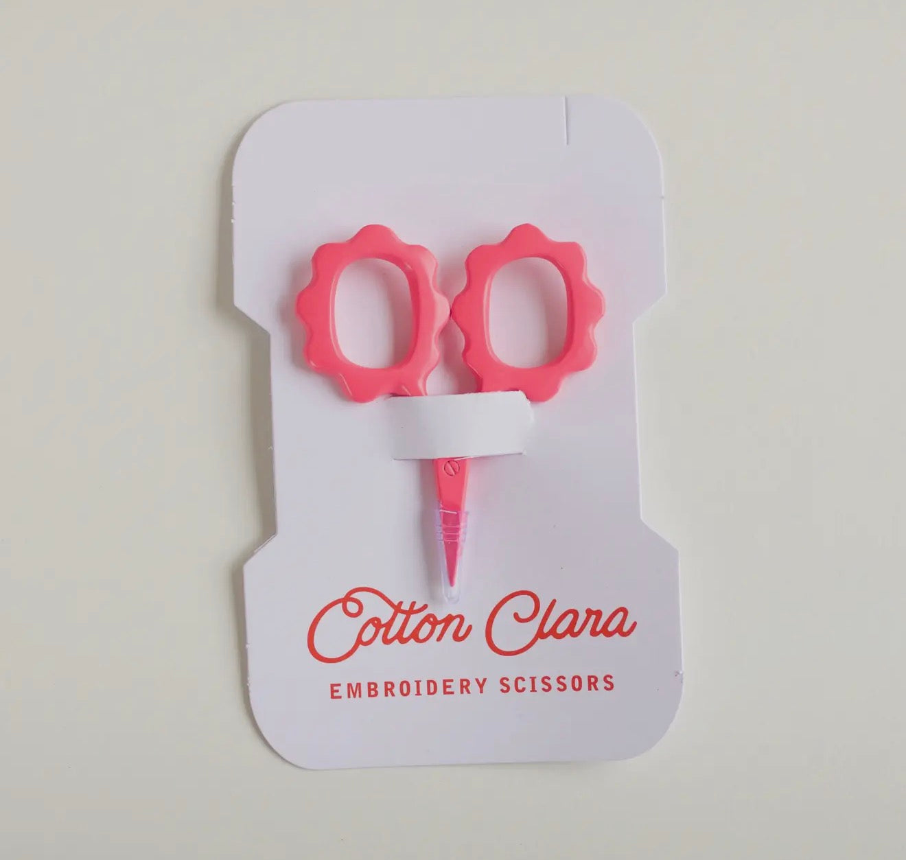 Bright Pink Flower Scissors