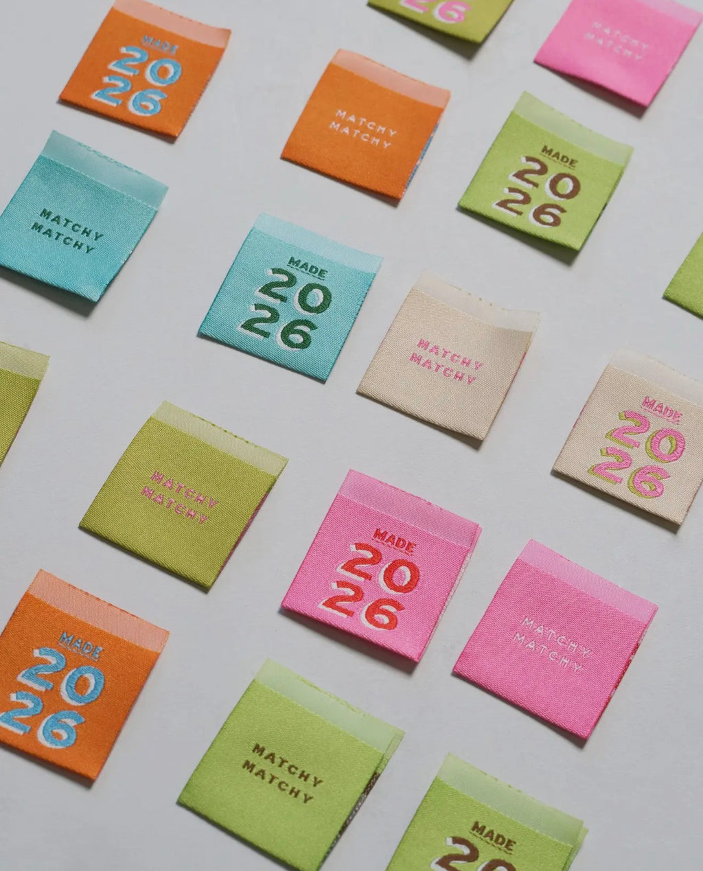 Square 2026 Sewing Labels - Matchy Matchy Sewing Club