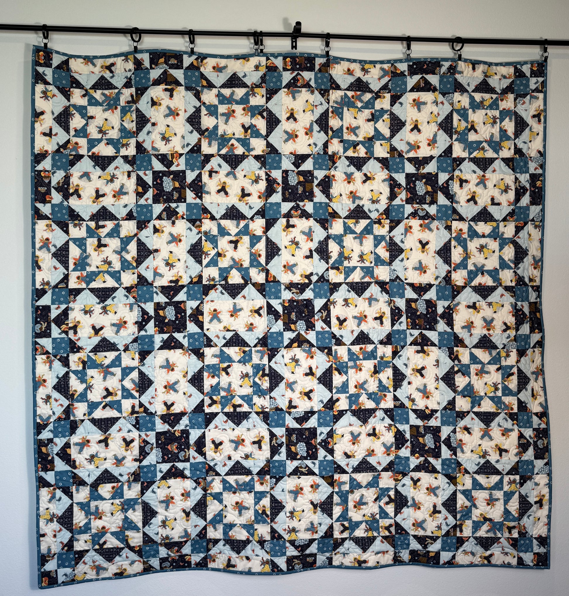 Wowzers Snow Friends Quilt Kit - 64.5"x64.5" Throw Size
