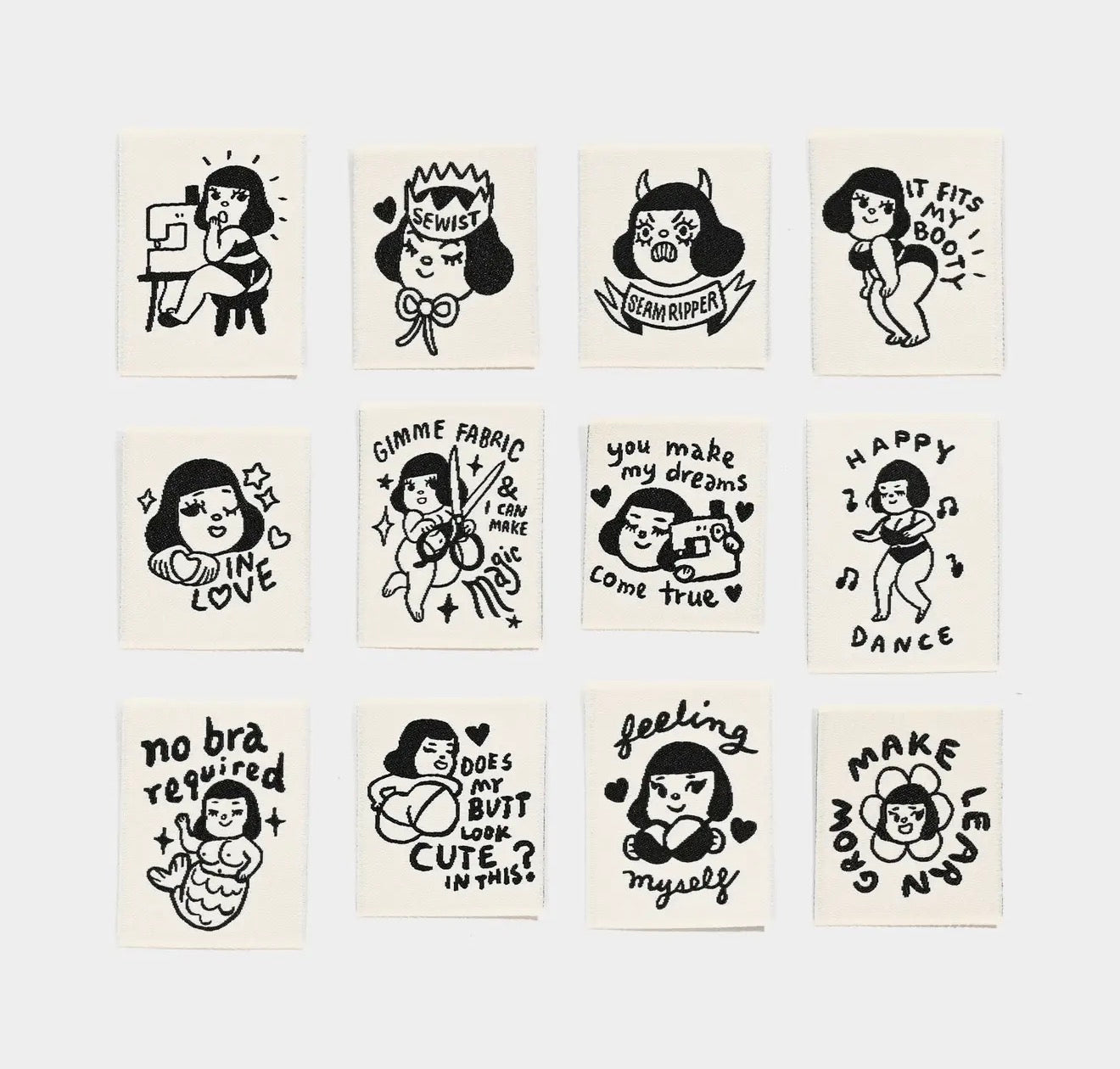 Sew in Love Box Set - Mel Stringer x KATM Labels - Kylie and the Machine