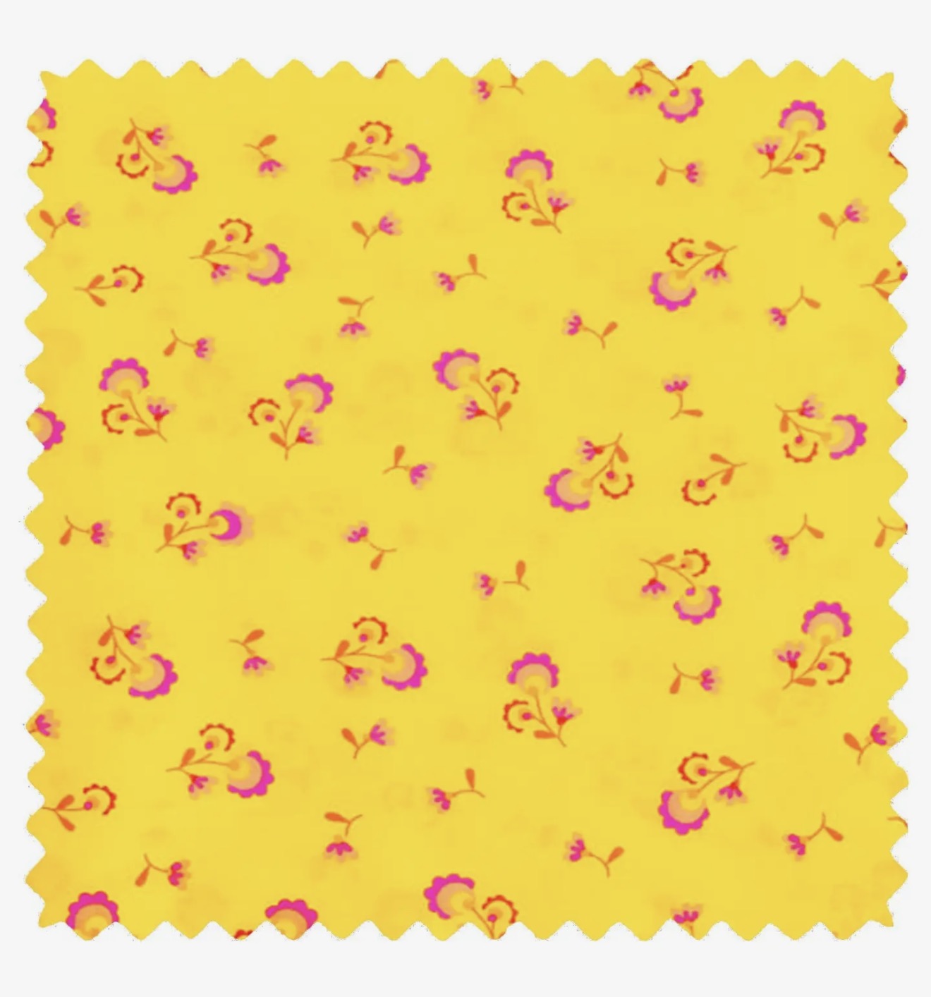 Illska Yellow - Oilcloth Coupon
