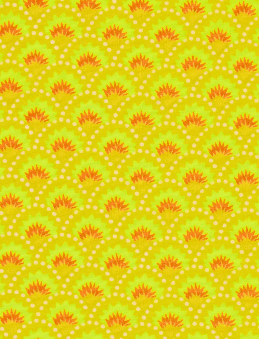 Wasabi Yellow - Oilcloth Coupon