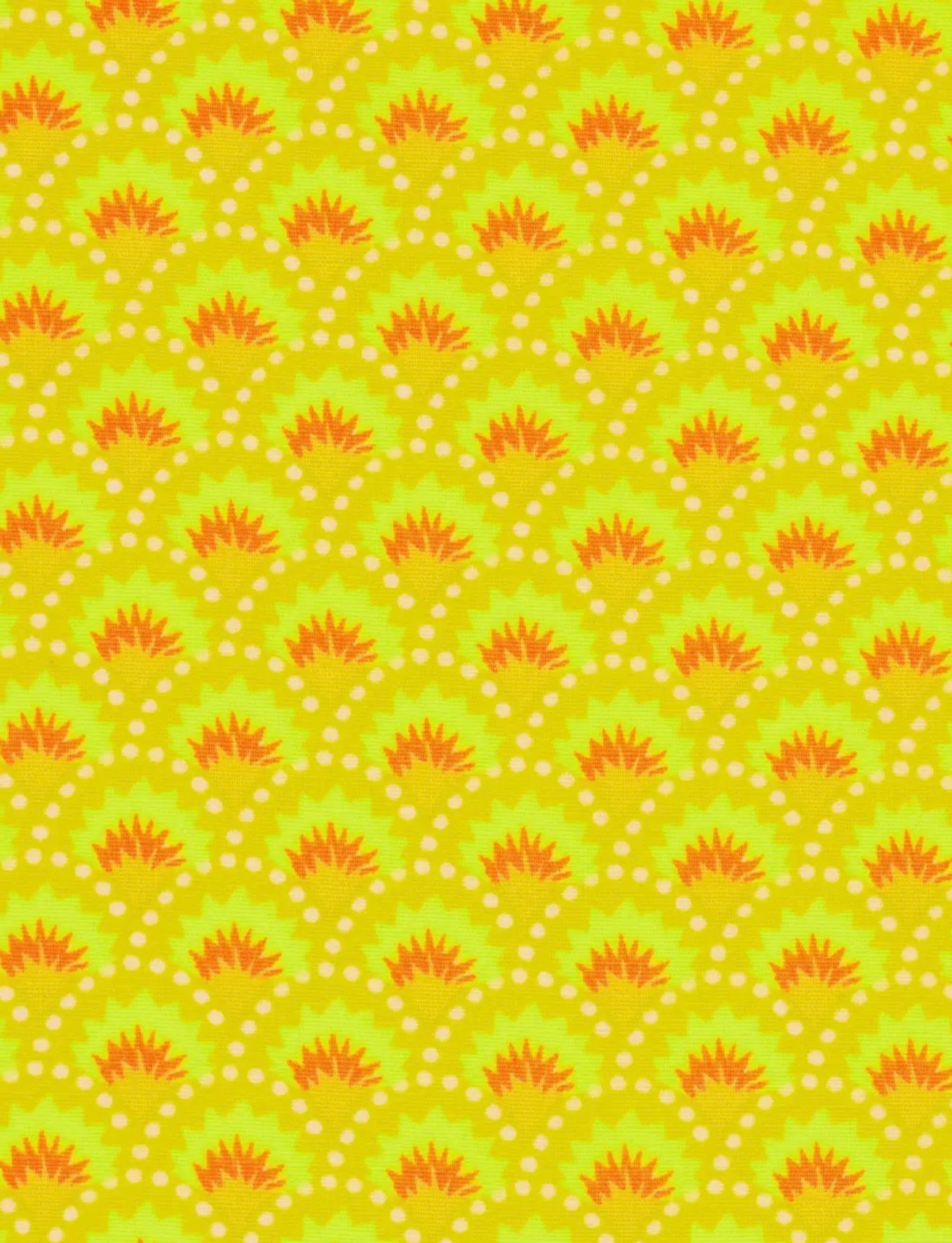 Wasabi Yellow - Oilcloth Coupon