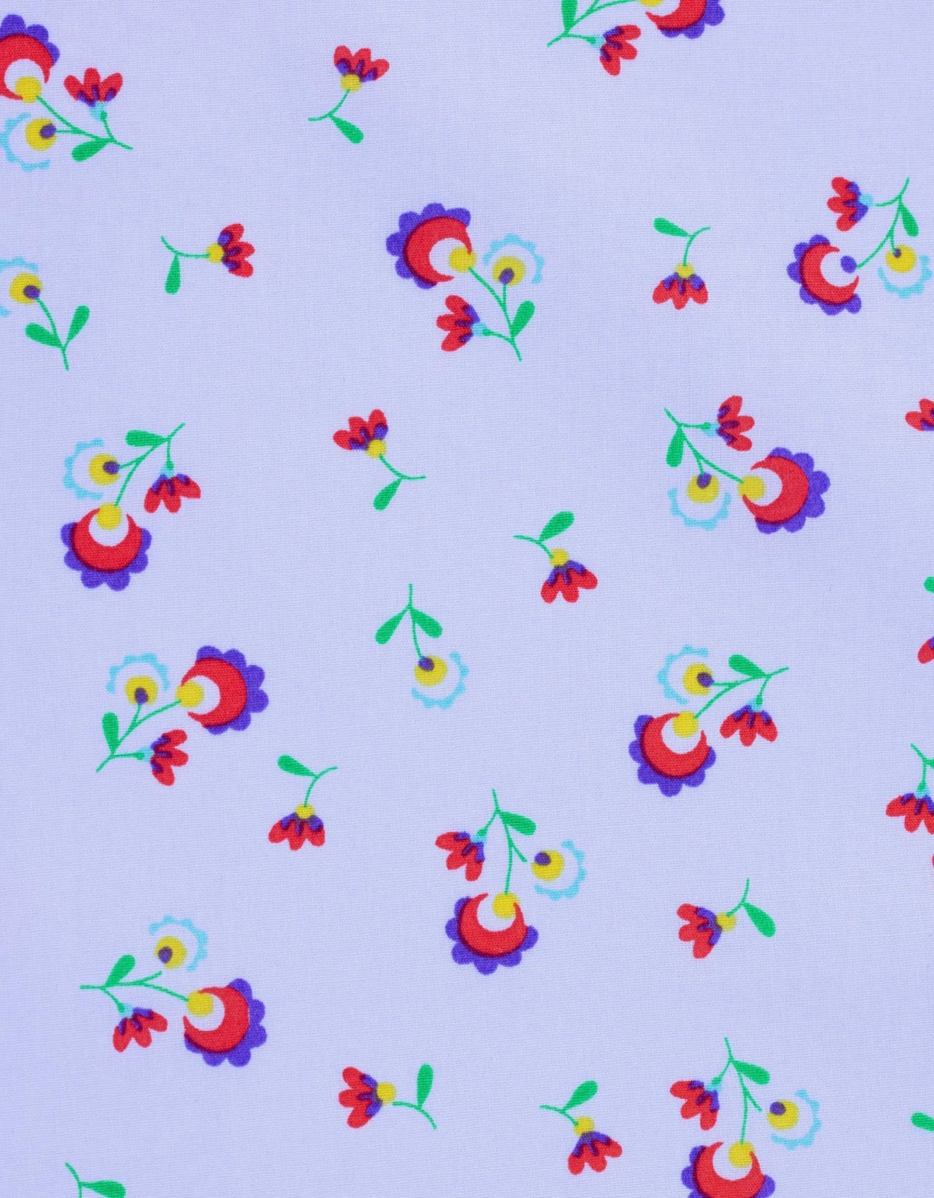 Violet Floral - Petit Pan - Half Yard
