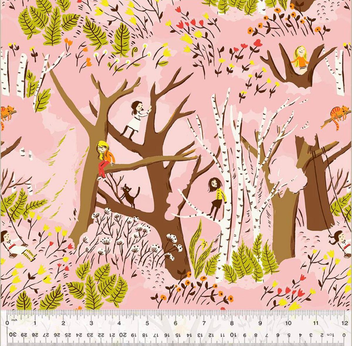 Girls in Trees - Heather Ross - Studio Edit