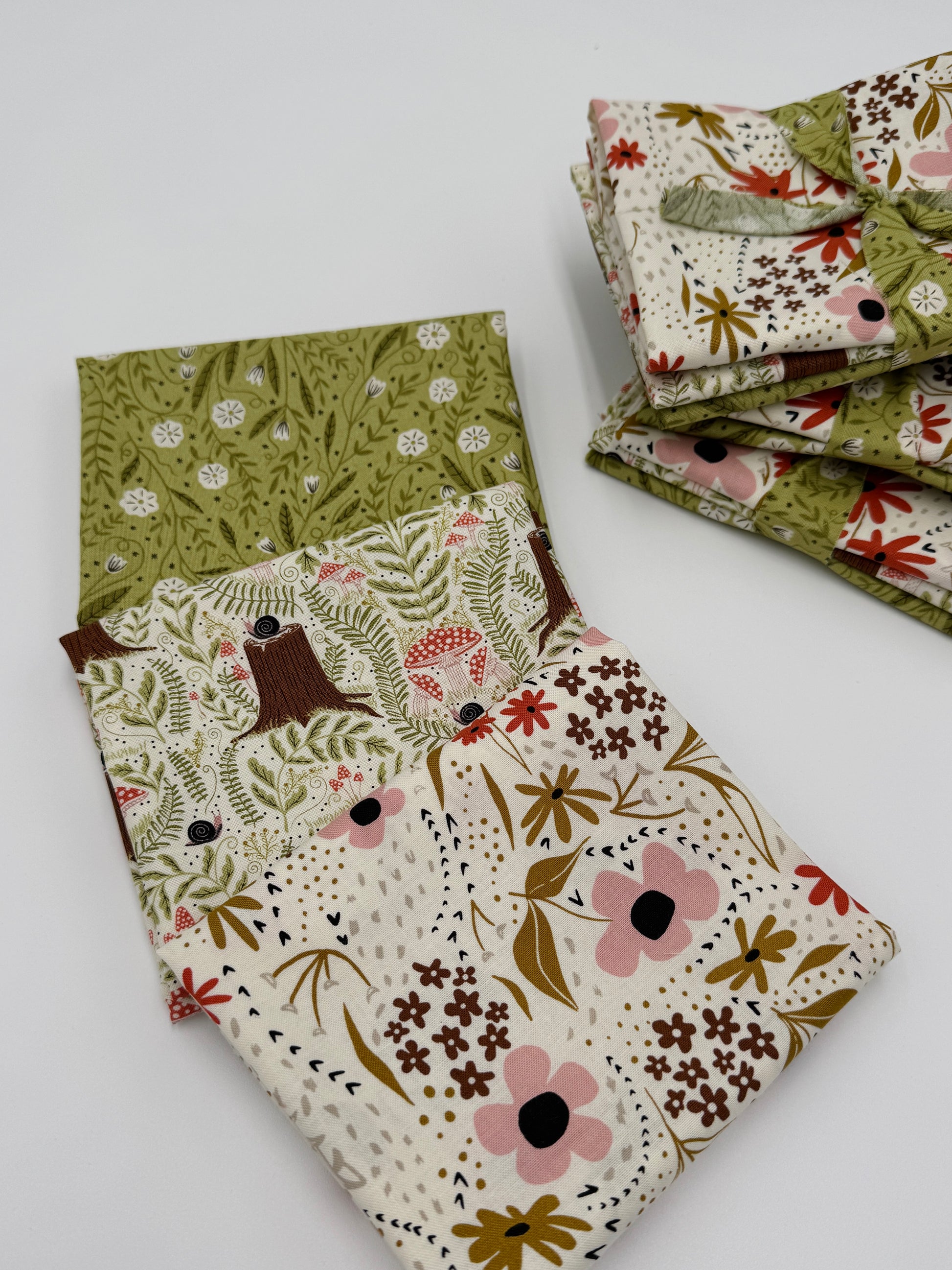 Forest Floral - Night Owl - fat quarter bundle