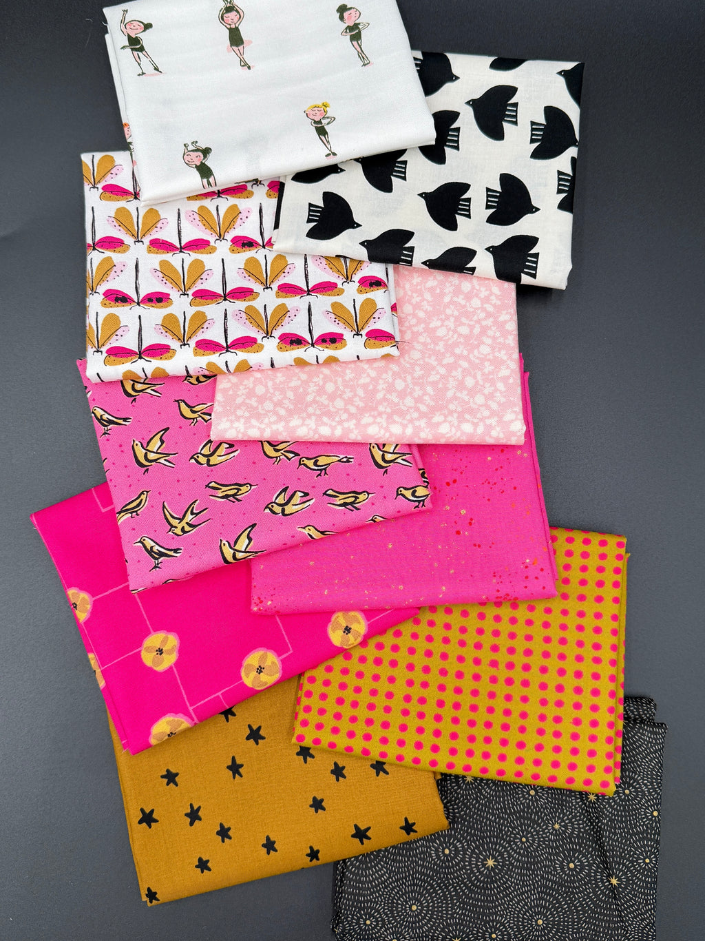 Brown paper packages tied up with strings! Fat quarter bundle