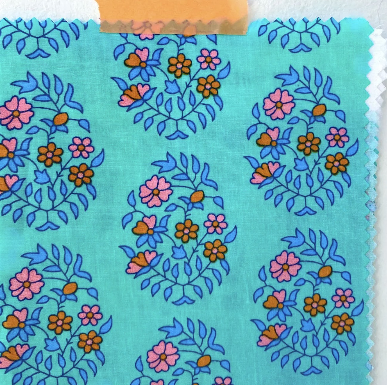 Coming soon! Sign up to be notified. Shalin Water Green - Petit Pan - Half Yard