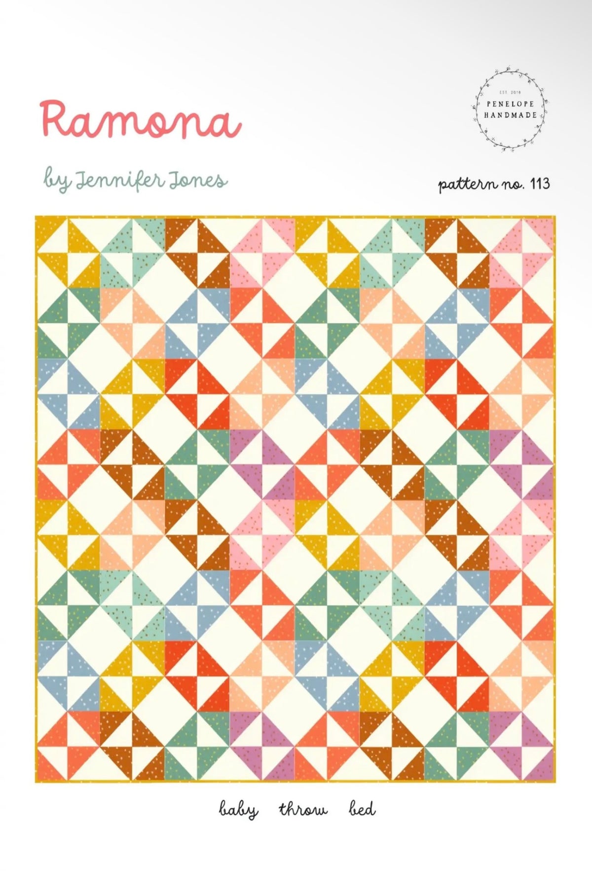 Ramona Pattern - Penelope Handmade - Paper Printed Pattern