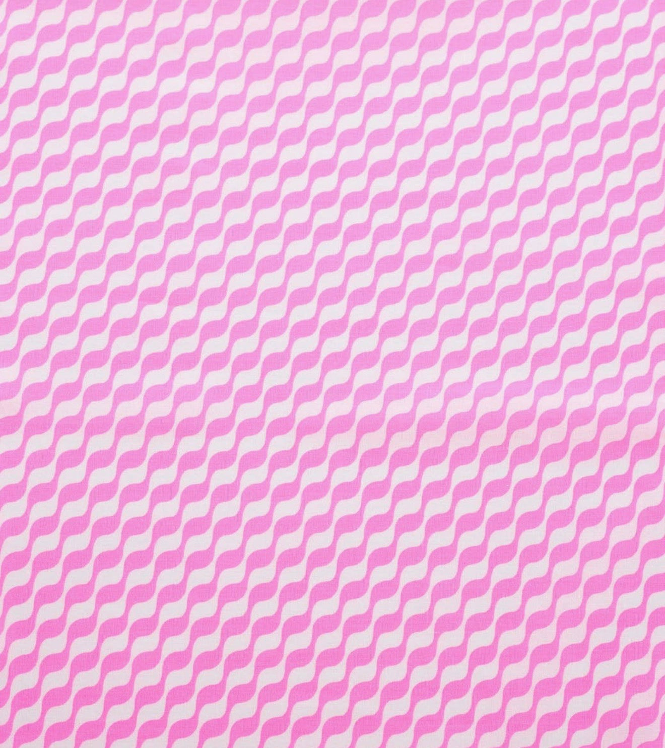 Candy Pink - Wavy Stripe - Petit Pan - Half Yard