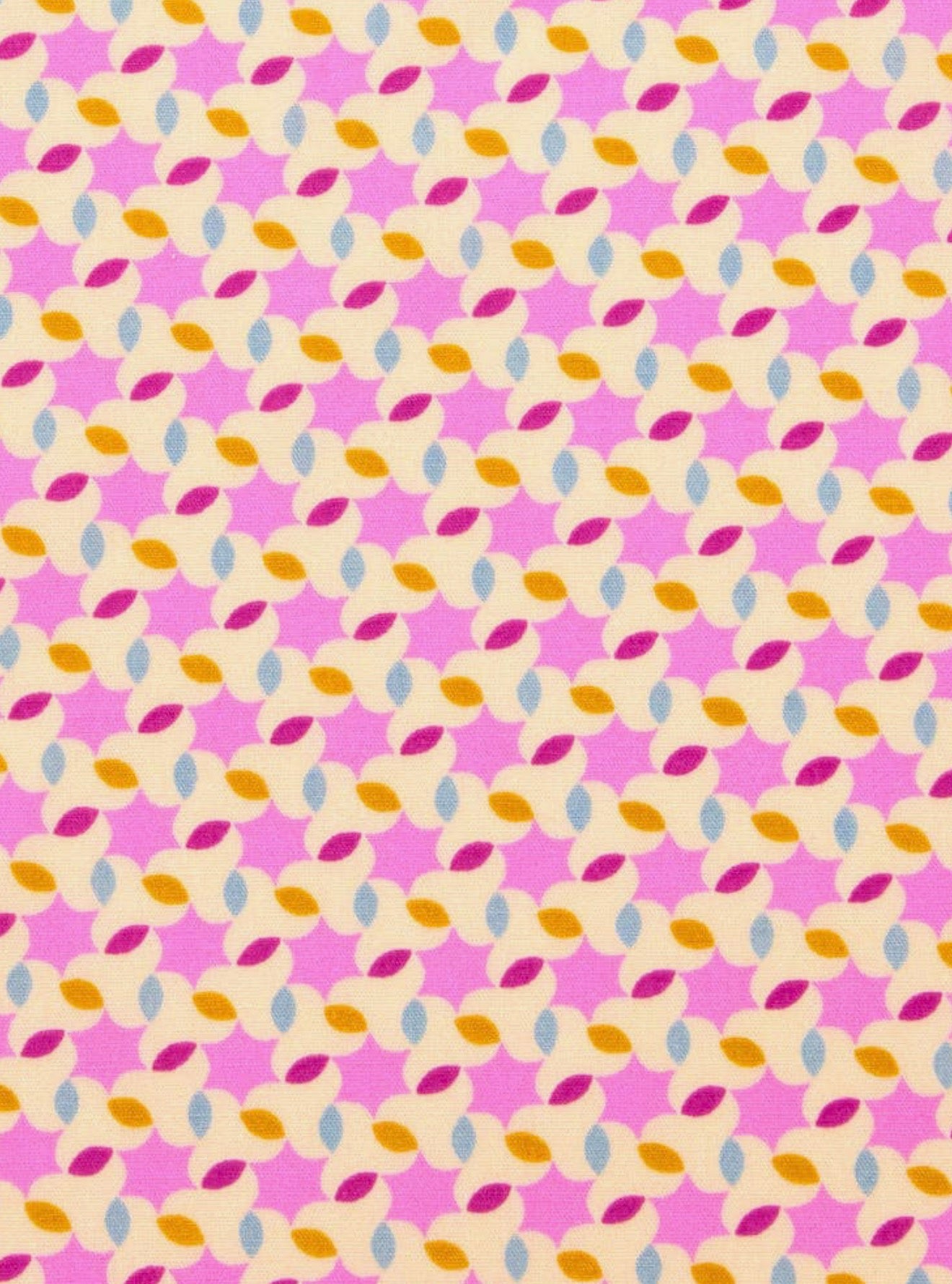 Moussem - Pink - Cotton Coupon - Petit Pan