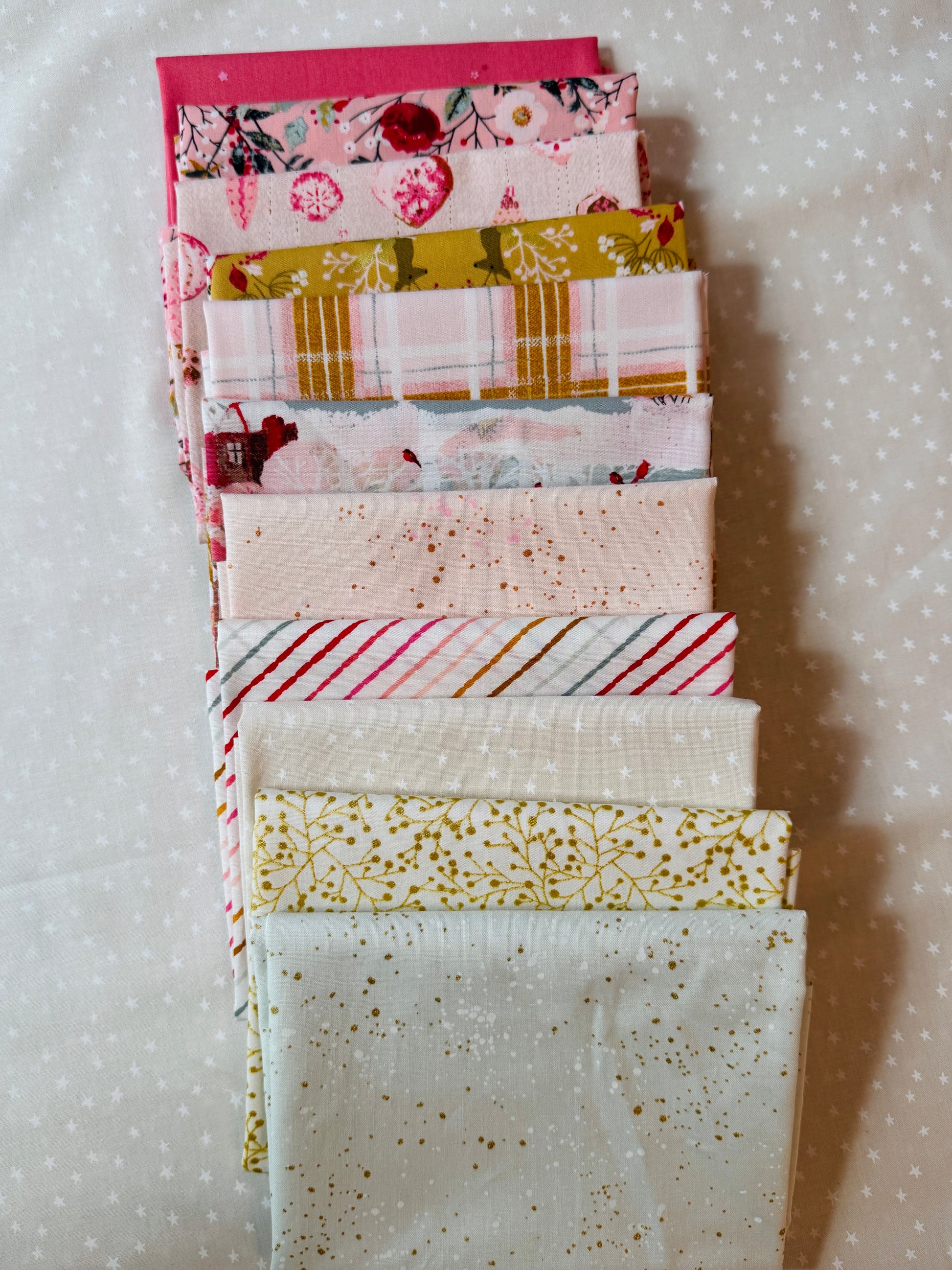 Christmas bundle 1 - fat quarter bundle - 11 pieces