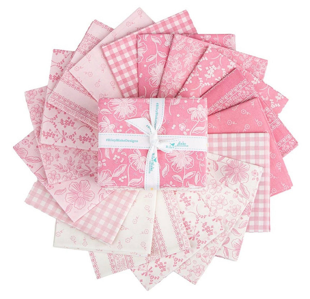 Fat Quarter Bundle -Sweet Pink