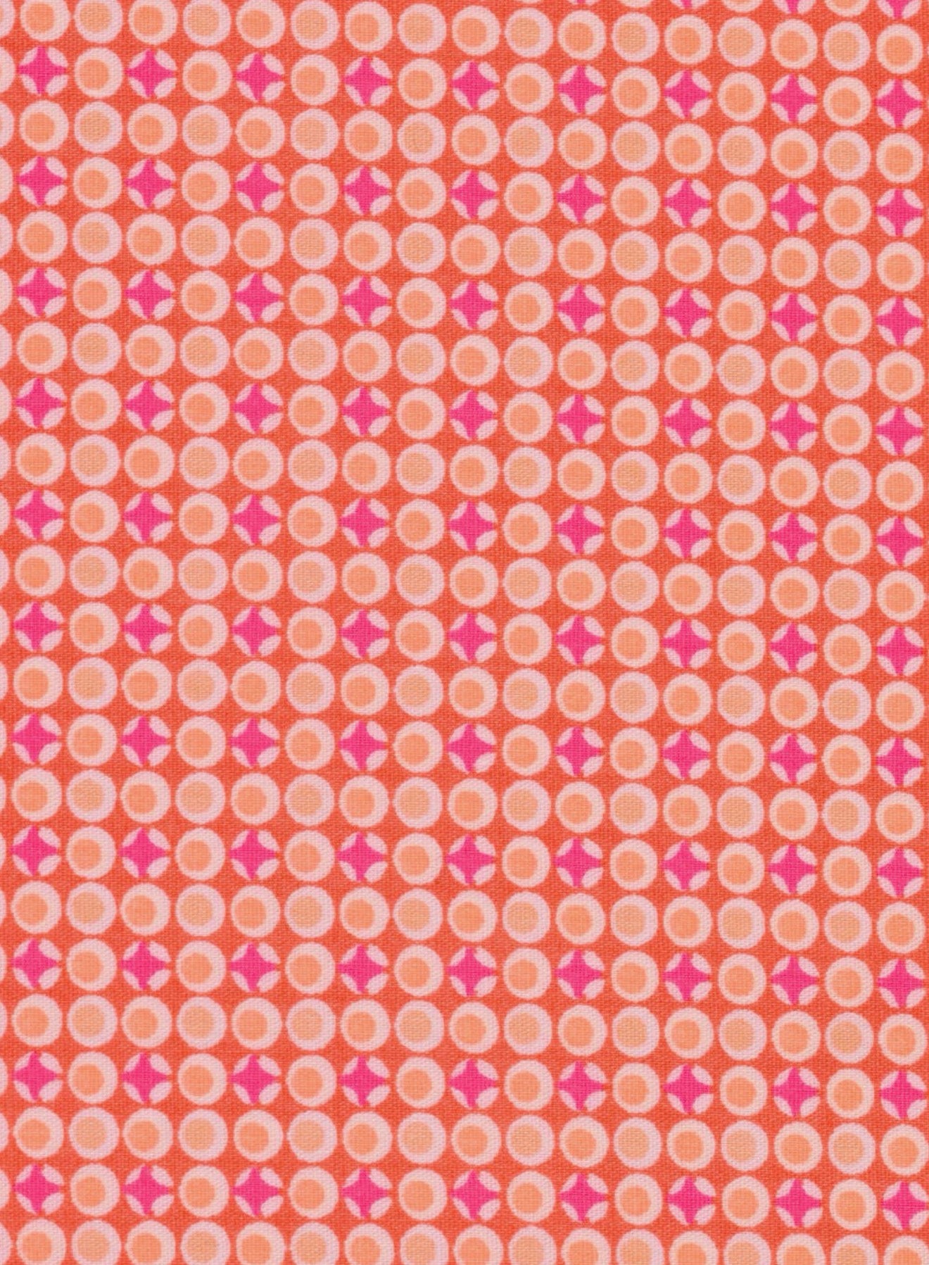 Django - Tangerine - Petit Pan - half yard