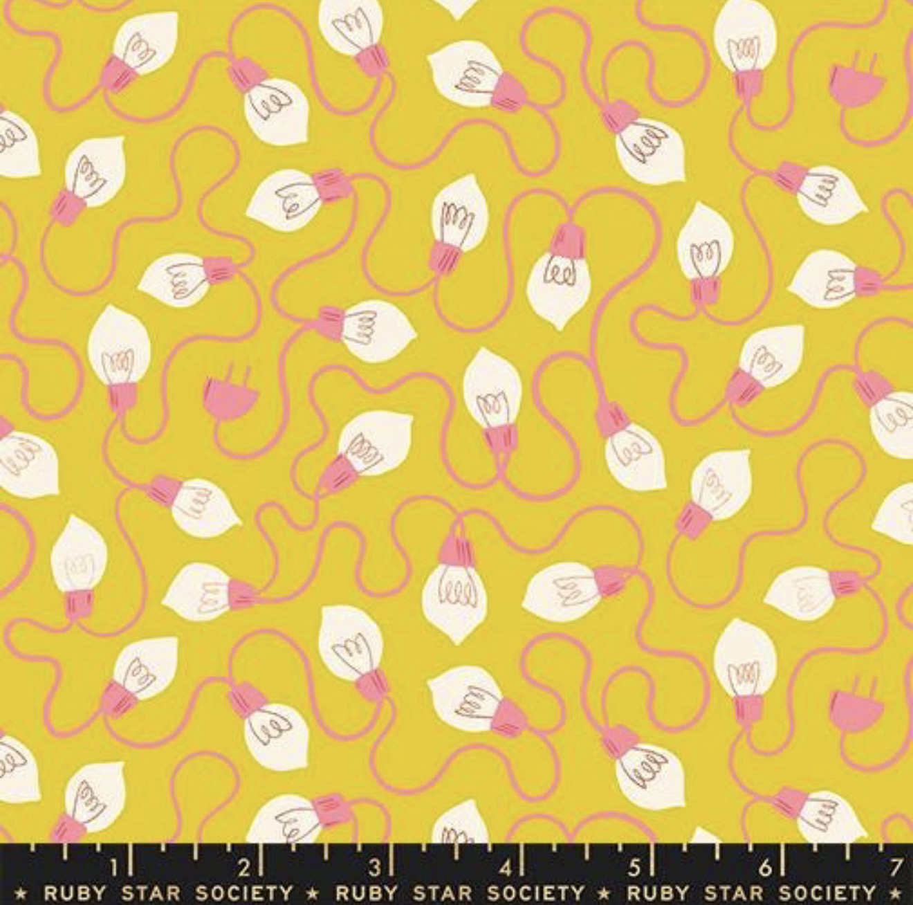 MERRY HAPPY - RUBY STAR SOCIETY - VINTAGE LIGHT BULBS - METALLIC - Yellow