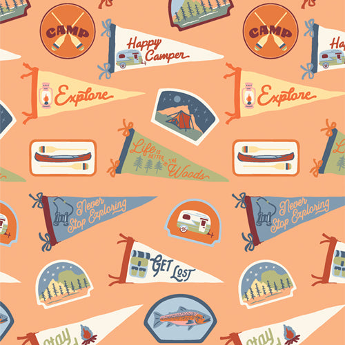 Fat Quarter Bundle - Happy Camper - Art Gallery Fabrics