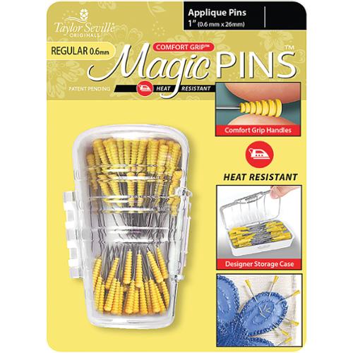 Appliqué Magic Pins - 50 ct