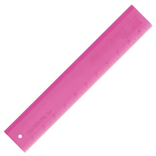 Add a Quarter Ruler - 12” Pink