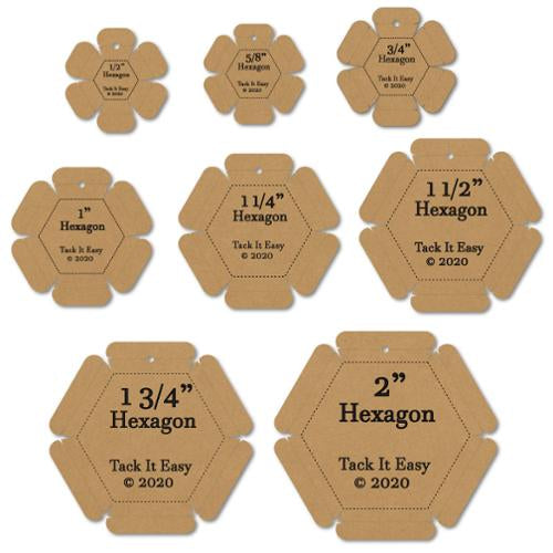 Tack it Easy hexagons set